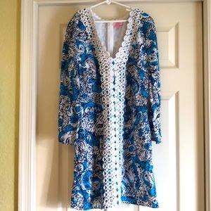 Lilly Pulitzer long sleeve dress size medium